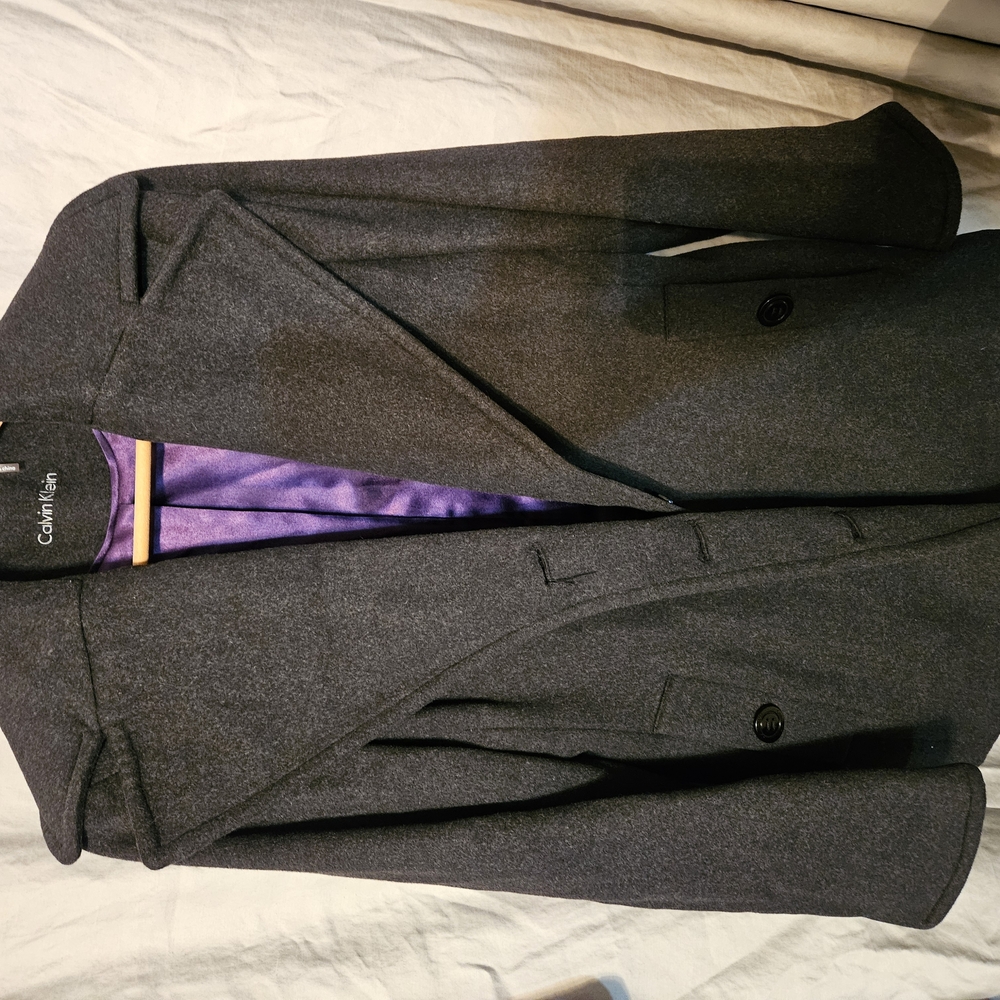 Calvin Klein Men's Gray Blazer